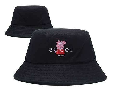 peppa pig gucci bucket hat.